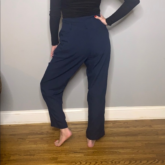 Anthropologie Lightweight Blue Trouser Pant. - Picture 3 of 8